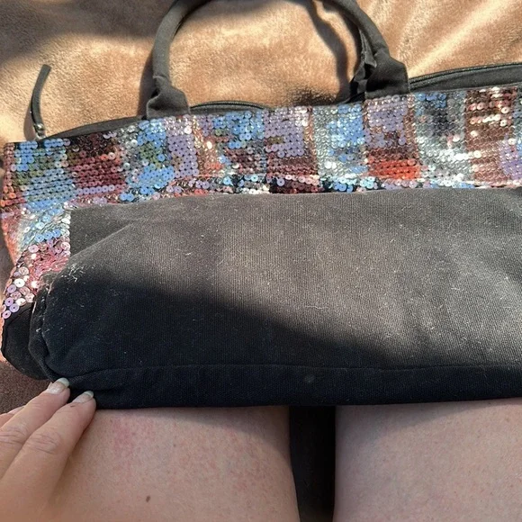 Victoria Secret Sequin Tote Bag - Picture 7 of 8